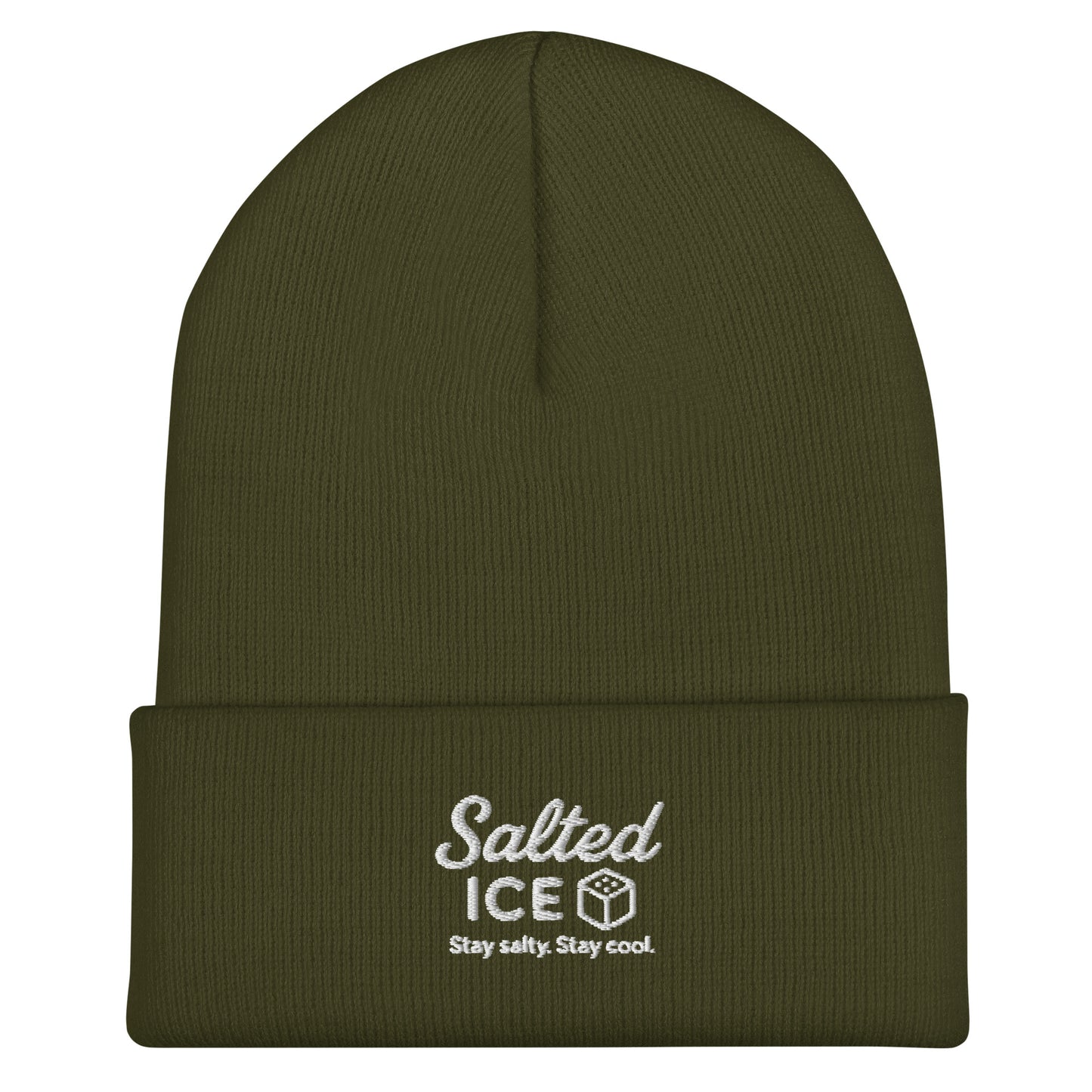 salted ice salted ice beanie | salted ice logo knit beanie | cozy streetwear accessory | gen z casual winter vibes | minimalist stylish headwear