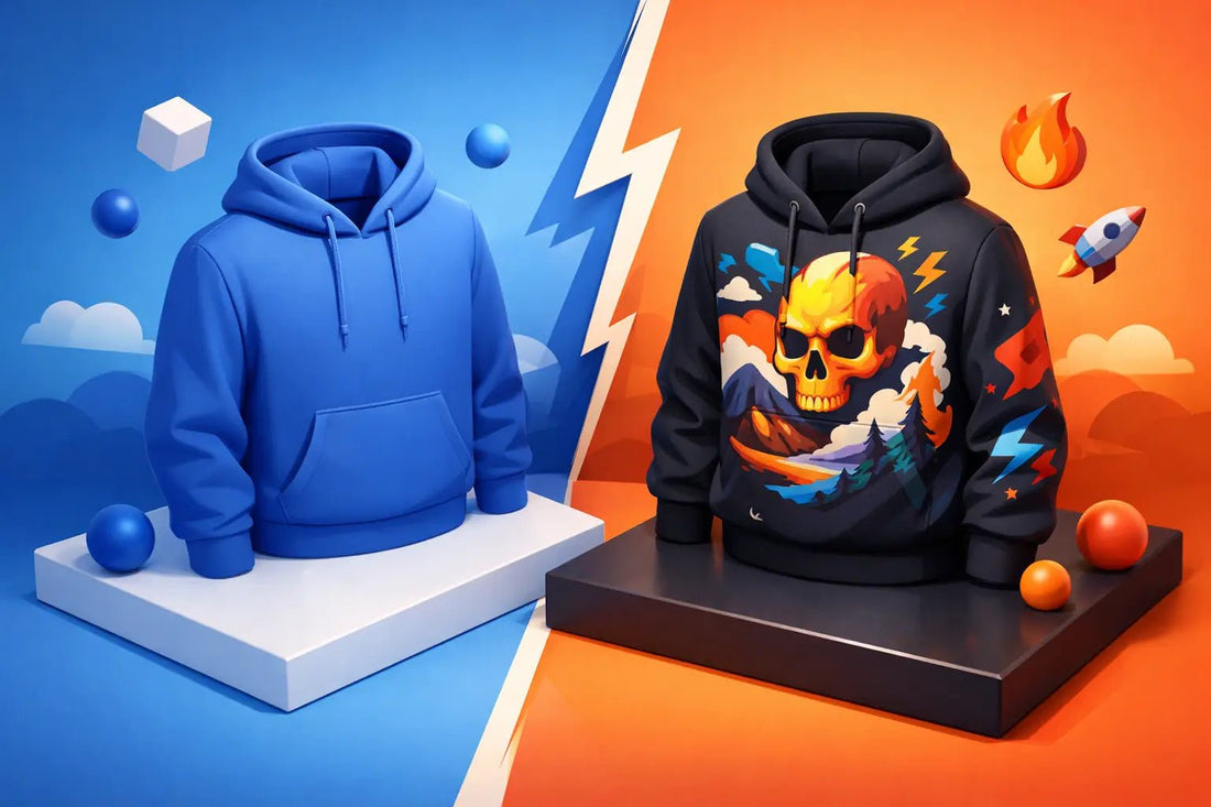 Plain Hoodies vs Graphic Hoodies