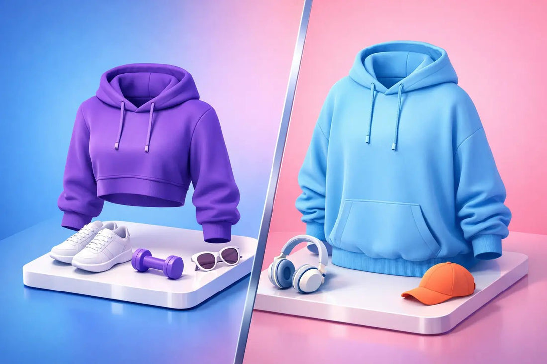 Cropped Hoodie Versus Oversized Hoodie