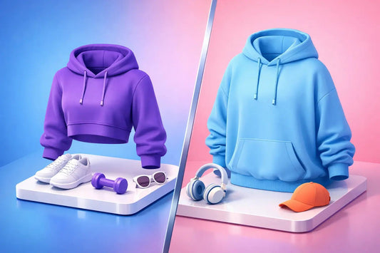 Cropped Hoodie Versus Oversized Hoodie
