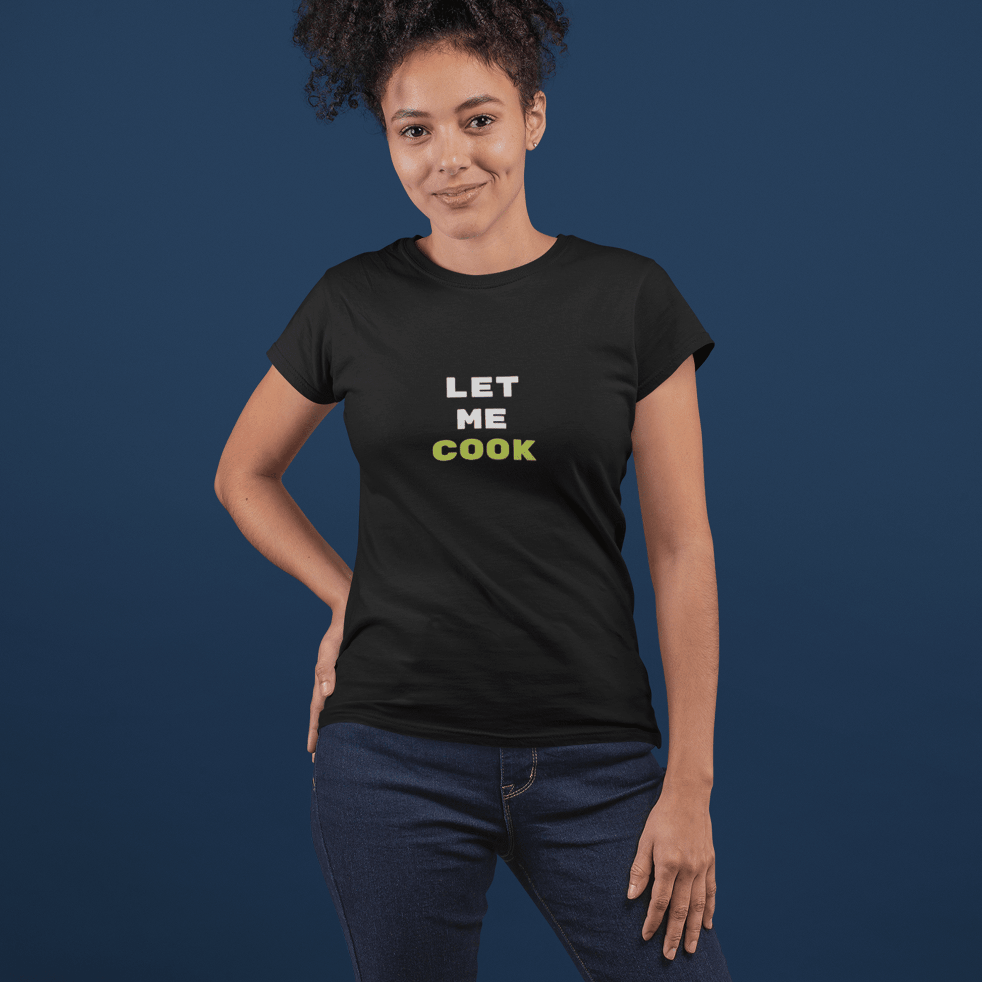Let Me Cook t-shirt, viral meme shirt with funny streetwear graphic design