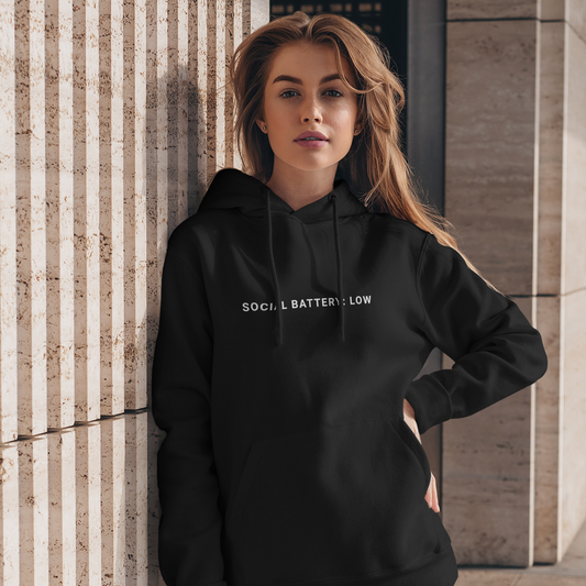 Social Battery: Low Hoodie