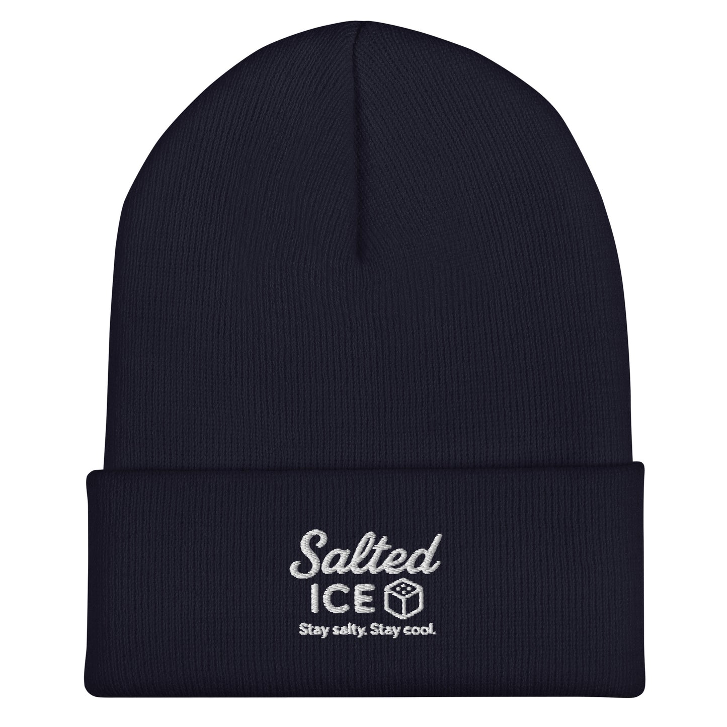 salted ice salted ice beanie | salted ice logo knit beanie | cozy streetwear accessory | gen z casual winter vibes | minimalist stylish headwear
