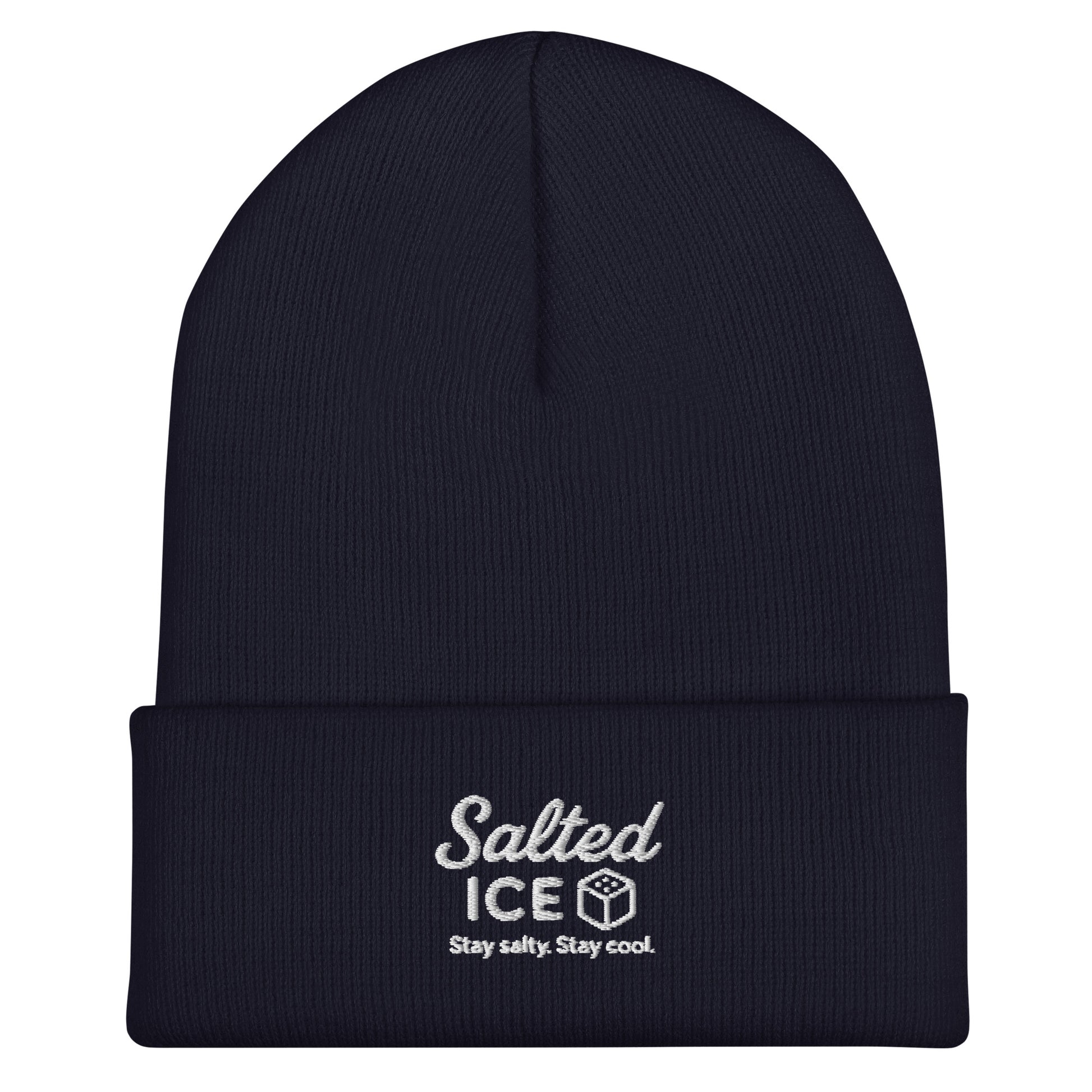 Salted Ice Salted Ice Beanie | salted ice logo knit beanie | cozy streetwear accessory | gen z casual winter vibes | minimalist stylish headwear