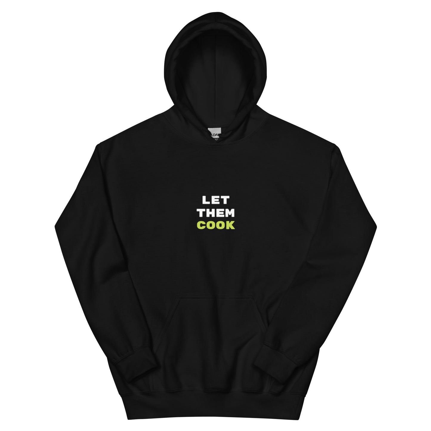 salted ice let them cook hoodie | let them cook aesthetic hoodie | funny relaxed meme hoodie | gen z chill vibes streetwear hoodie | minimalist playful quote hoodie