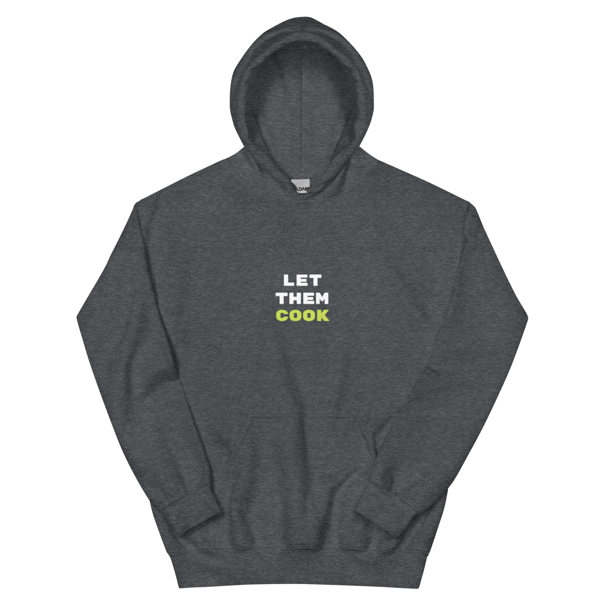Salted Ice Let Them Cook Hoodie | let them cook aesthetic hoodie | funny relaxed meme hoodie | gen z chill vibes streetwear hoodie | minimalist playful quote hoodie