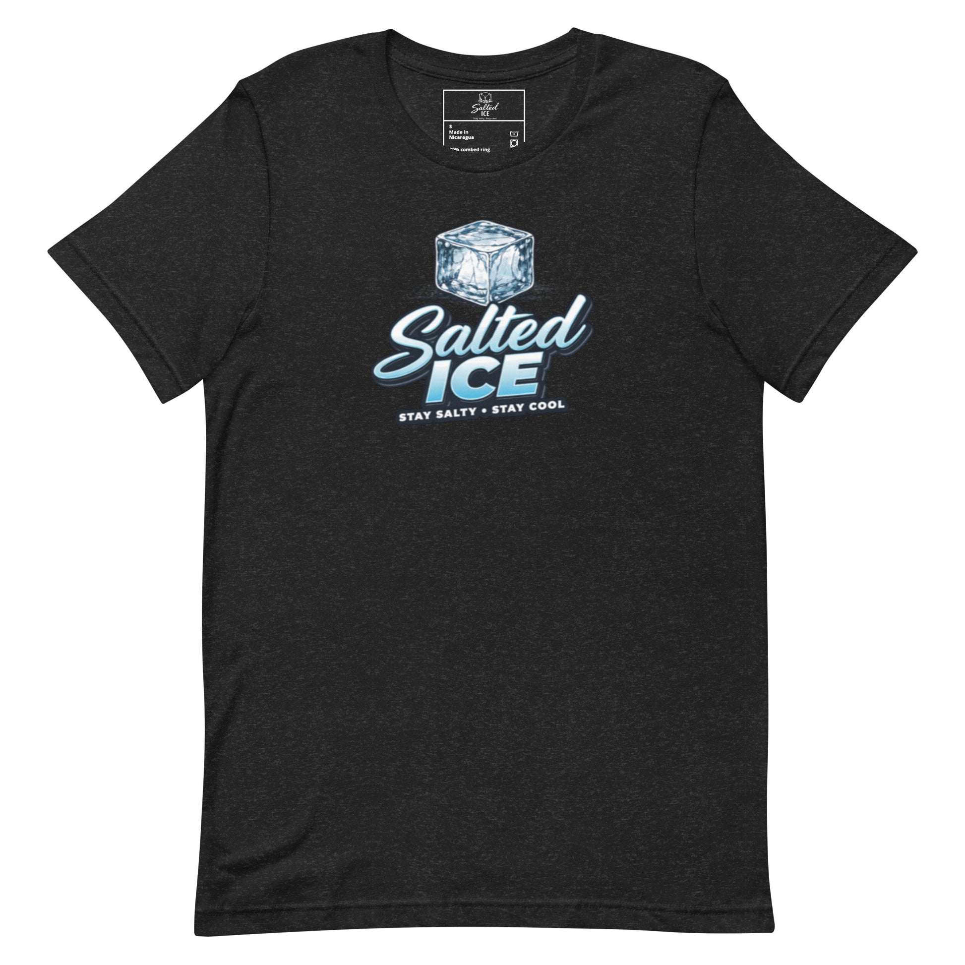 Salted Ice Logo T-Shirt | salted ice logo graphic tee | minimalist logo streetwear t-shirt | gen z casual aesthetic tee | iconic brand statement 