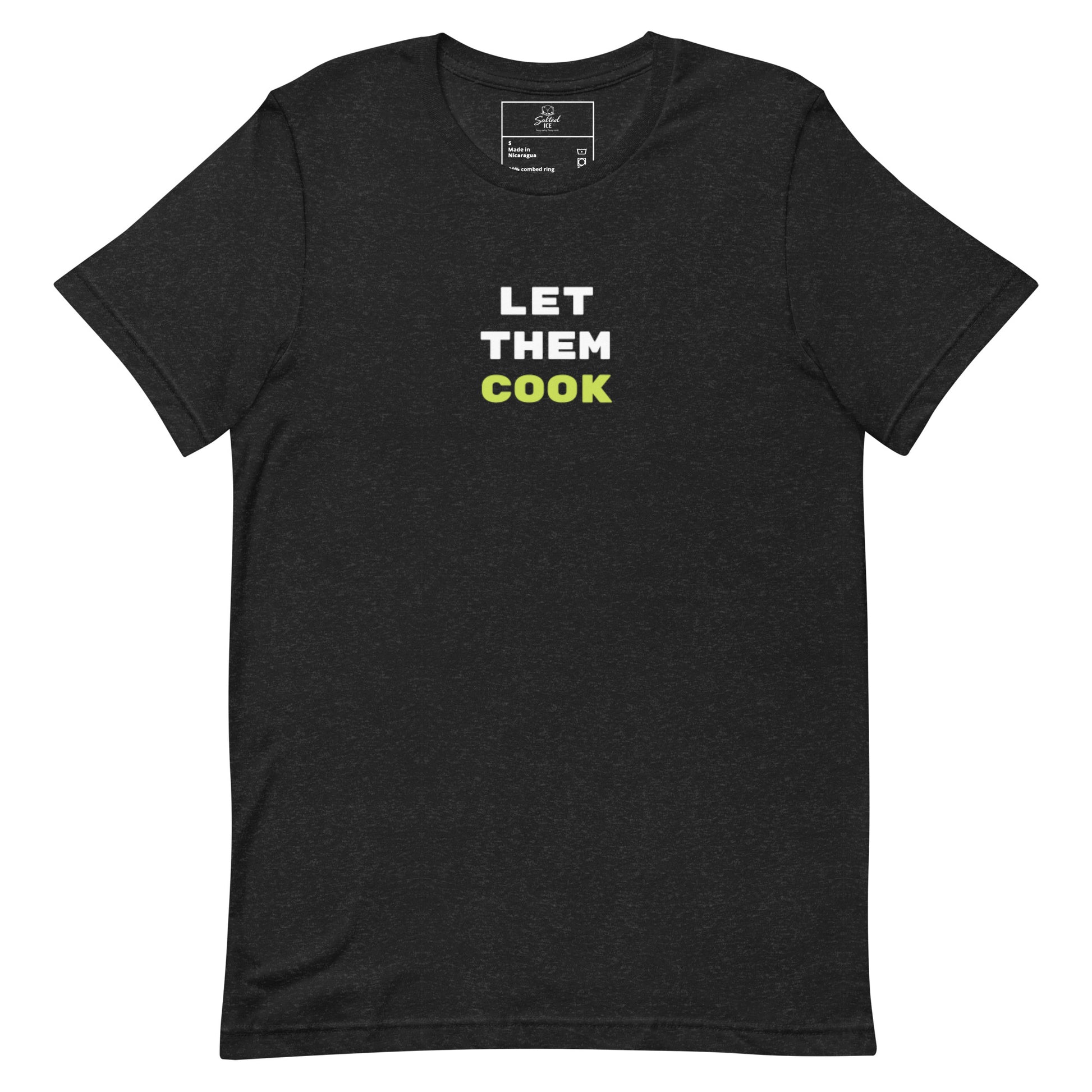 Let Them Cook t-shirt, trending meme tee with funny graphic streetwear design