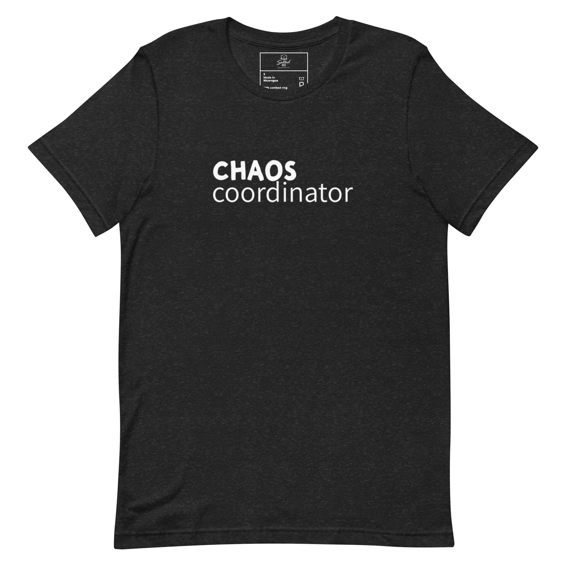 Chaos Coordinator t-shirt, funny mom life tee with sarcastic humor graphic design