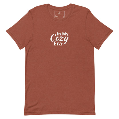 Salted Ice In My Cozy Era T-Shirt | in my cozy era aesthetic t-shirt | comfy vibes graphic tee | gen z cozy streetwear t-shirt | minimalist comfort quote tee