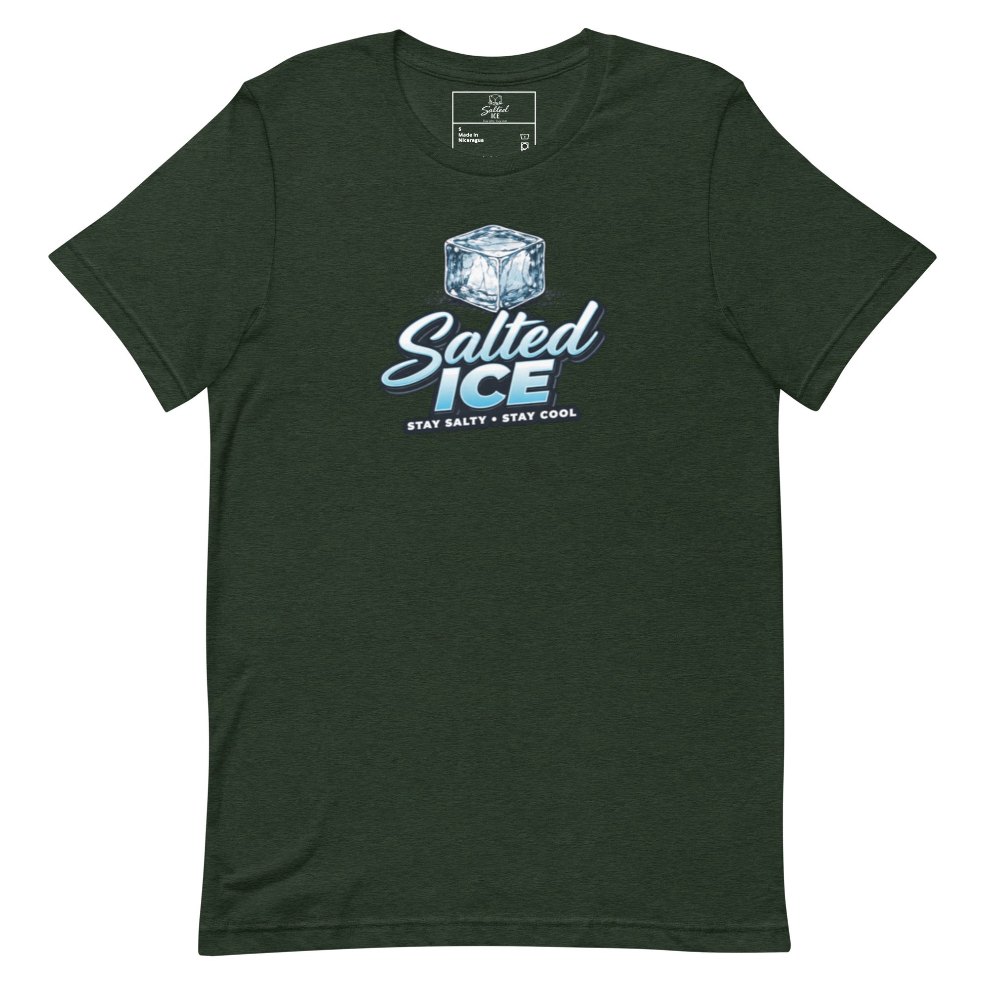 Salted Ice Logo T-Shirt | salted ice logo graphic tee | minimalist logo streetwear t-shirt | gen z casual aesthetic tee | iconic brand statement t-shirt