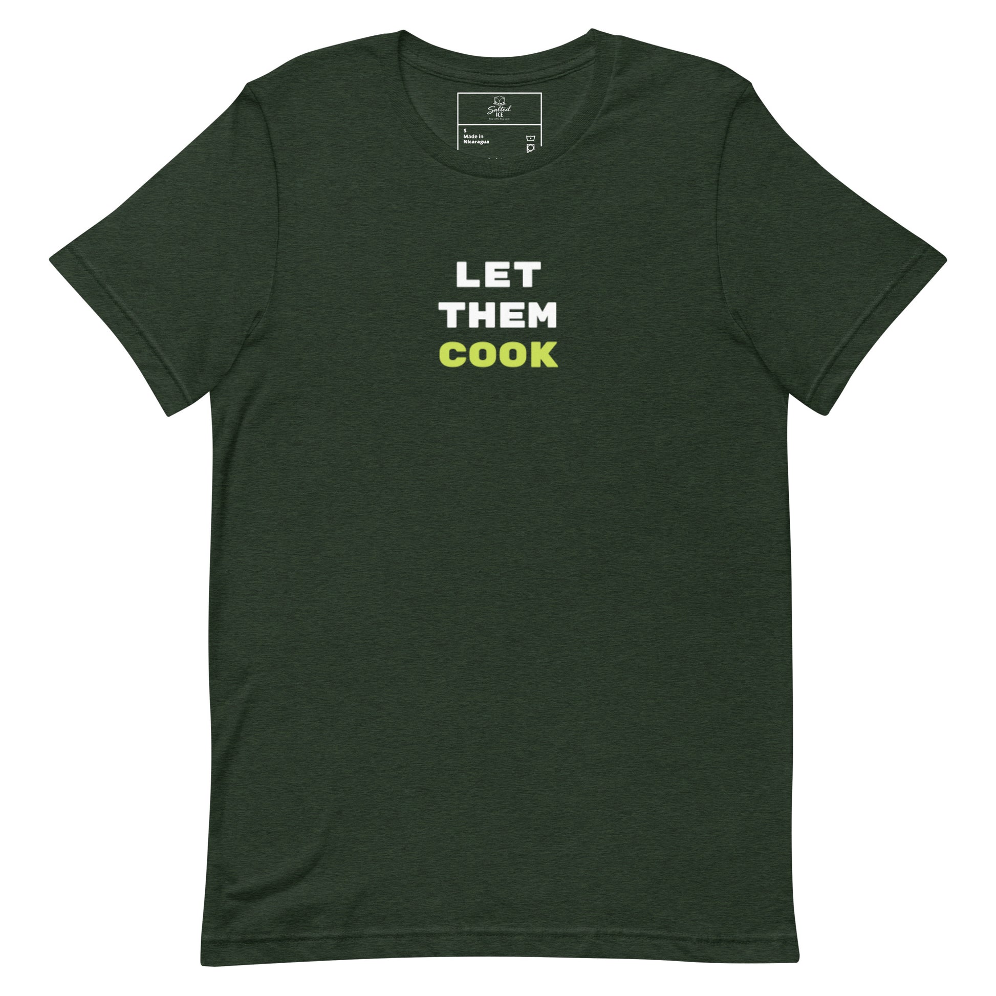 Let Them Cook t-shirt, trending meme tee with funny graphic streetwear design