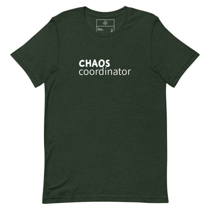 Chaos Coordinator t-shirt, funny mom life tee with sarcastic humor graphic design