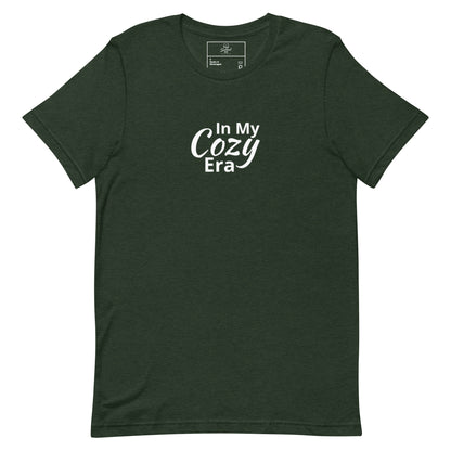 Salted Ice In My Cozy Era T-Shirt | in my cozy era aesthetic t-shirt | comfy vibes graphic tee | gen z cozy streetwear t-shirt | minimalist comfort quote tee