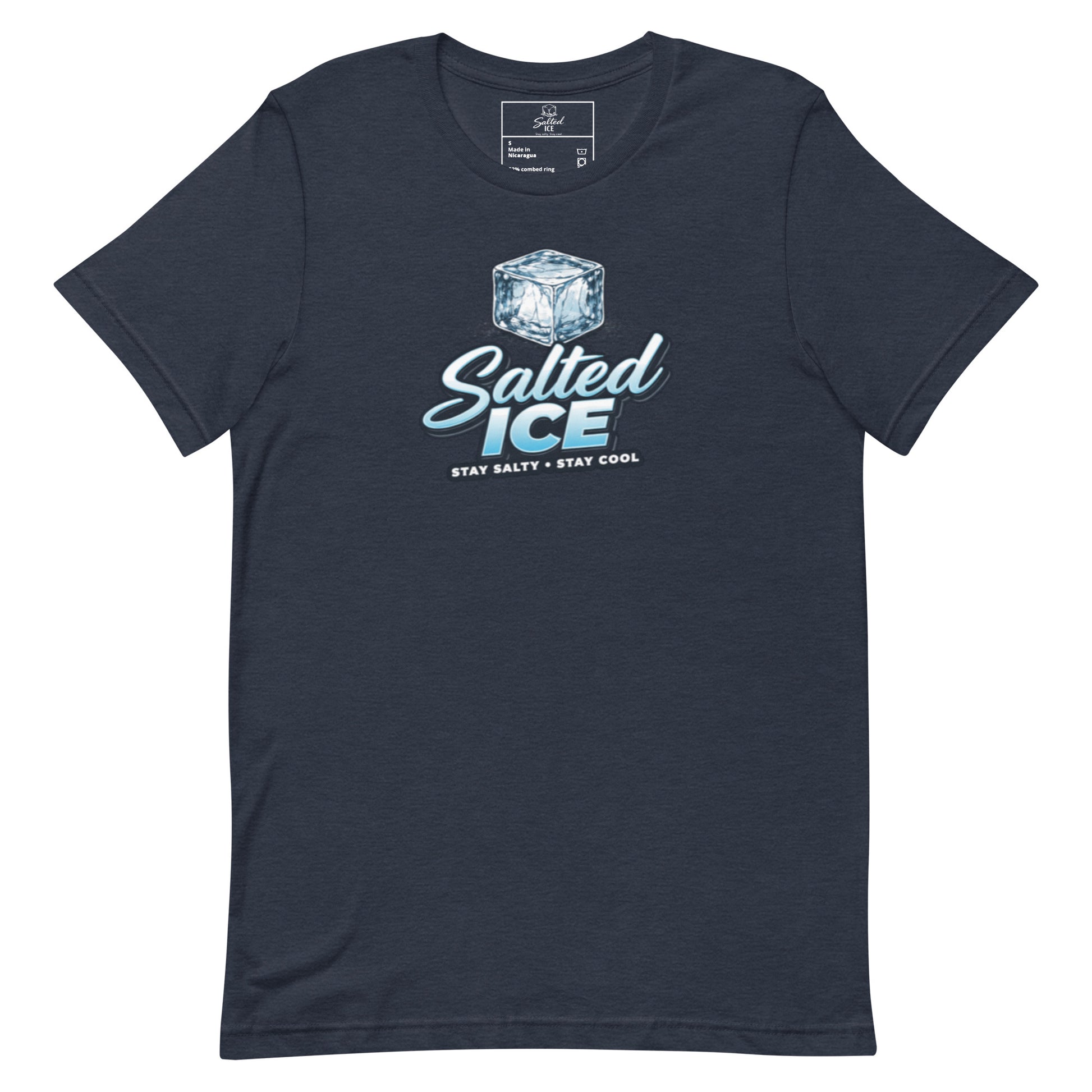 Salted Ice Logo T-Shirt | salted ice logo graphic tee | minimalist logo streetwear t-shirt | gen z casual aesthetic tee | iconic brand statement 