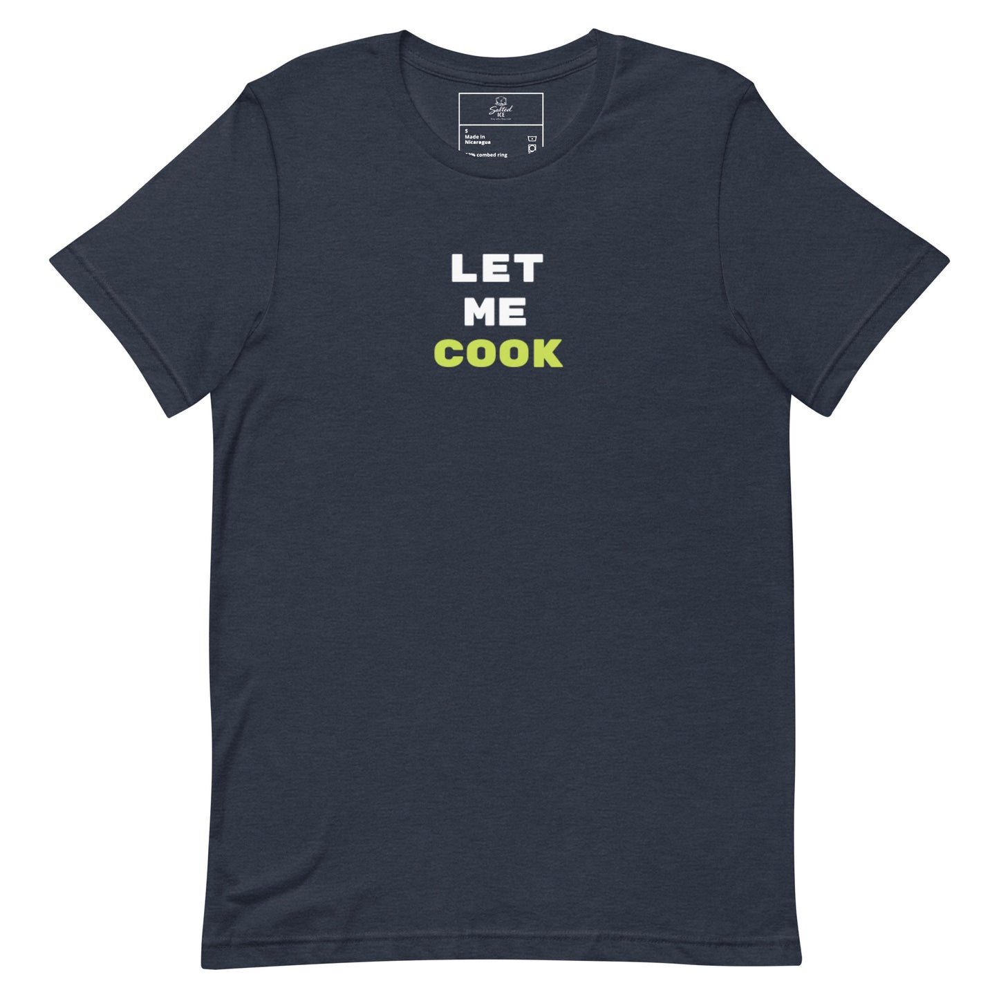 let me cook t-shirt, viral meme shirt with funny streetwear graphic design