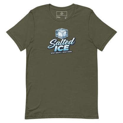 Salted Ice Logo T-Shirt | salted ice logo graphic tee | minimalist logo streetwear t-shirt | gen z casual aesthetic tee | iconic brand statement 