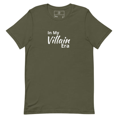 Salted Ice In My Villain Era T-Shirt | in my villain era aesthetic t-shirt | funny edgy meme graphic tee | gen z villain vibes streetwear t-shirt | minimalist bold quote tee