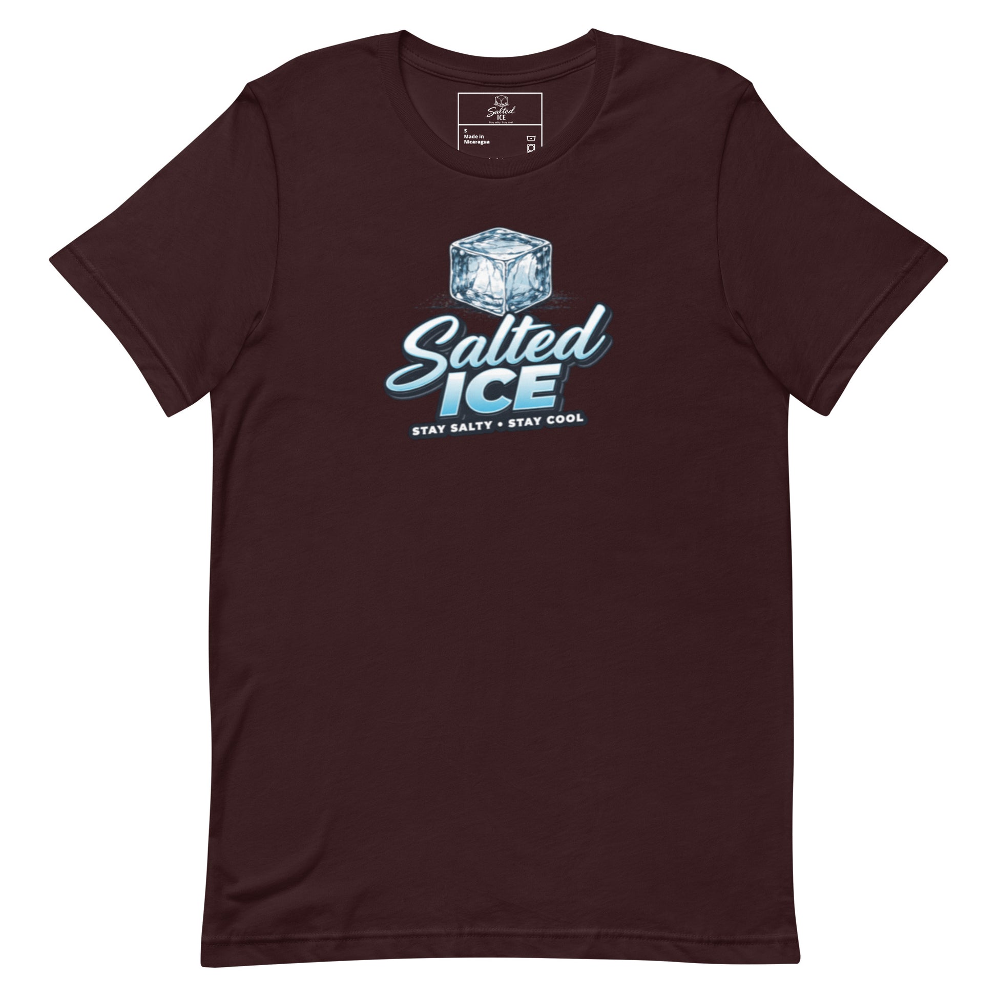Salted Ice Logo T-Shirt | salted ice logo graphic tee | minimalist logo streetwear t-shirt | gen z casual aesthetic tee | iconic brand statement 