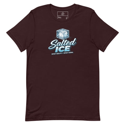 Salted Ice Logo T-Shirt | salted ice logo graphic tee | minimalist logo streetwear t-shirt | gen z casual aesthetic tee | iconic brand statement 