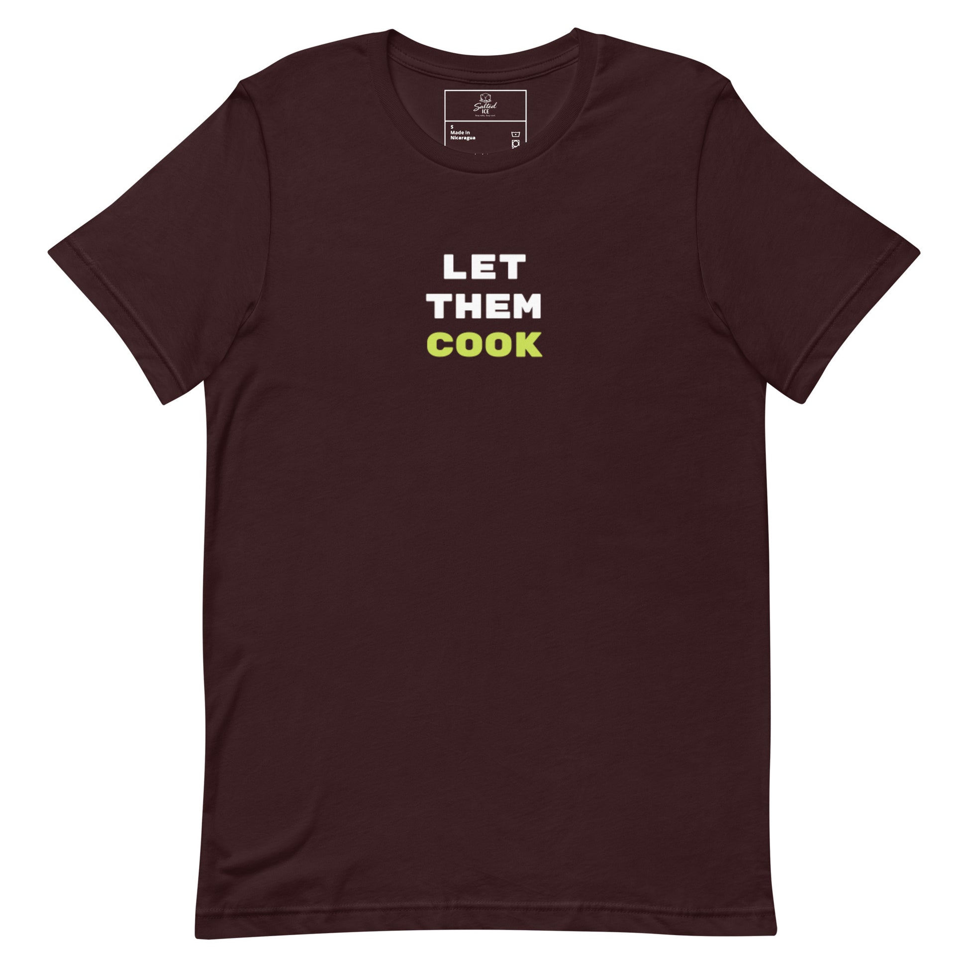 Let Them Cook t-shirt, trending meme tee with funny graphic streetwear design