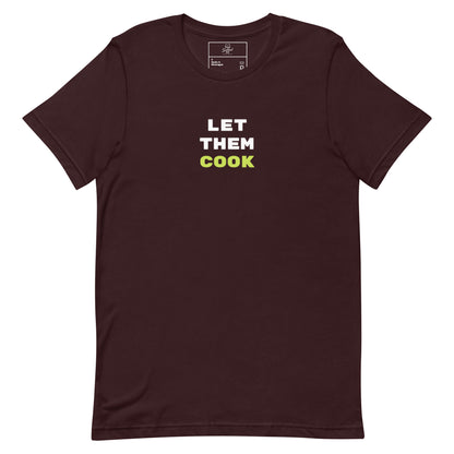 Let Them Cook t-shirt, trending meme tee with funny graphic streetwear design