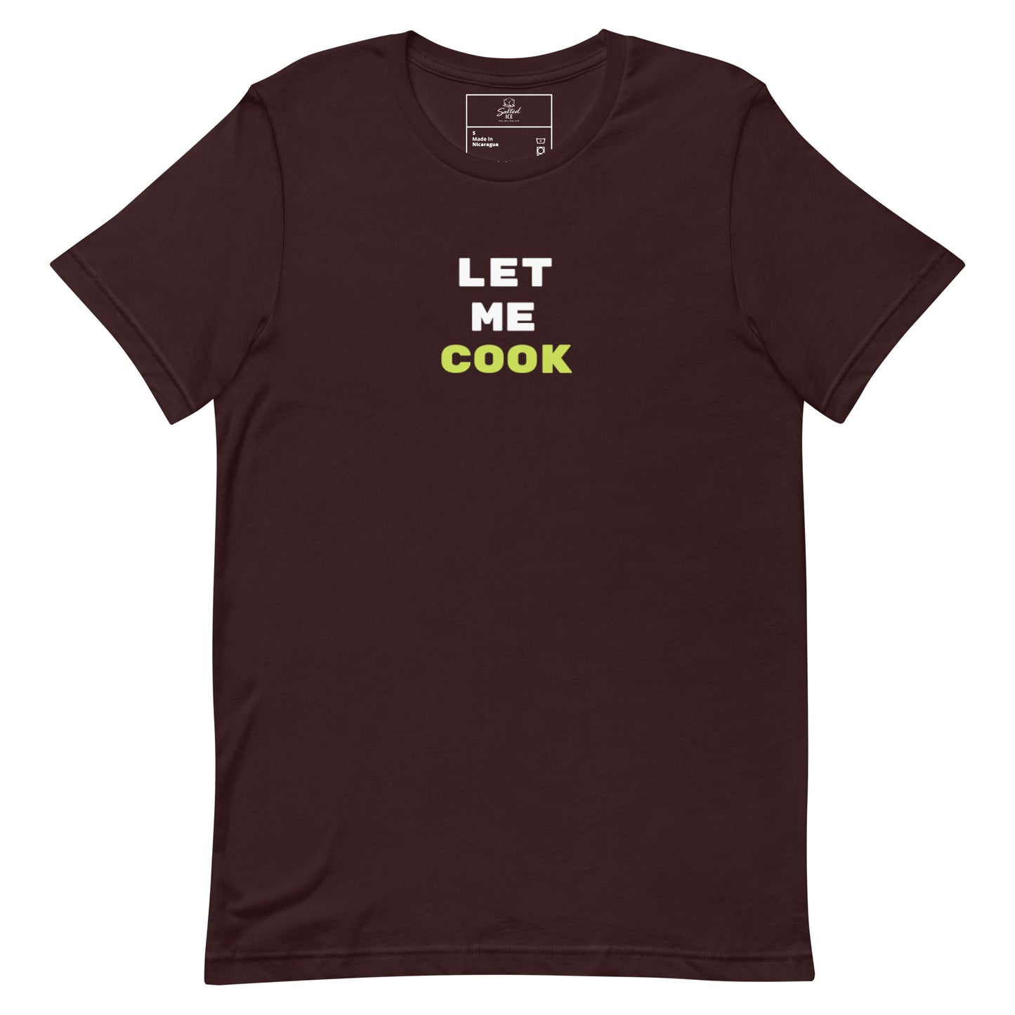 let me cook t-shirt, viral meme shirt with funny streetwear graphic design