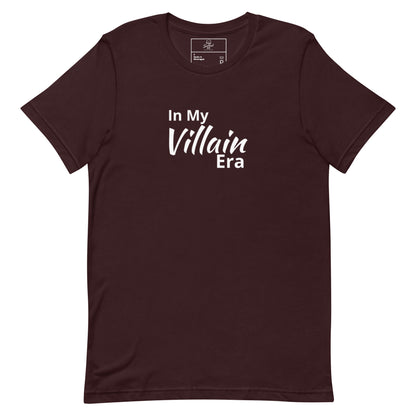 Salted Ice In My Villain Era T-Shirt | in my villain era aesthetic t-shirt | funny edgy meme graphic tee | gen z villain vibes streetwear t-shirt | minimalist bold quote tee